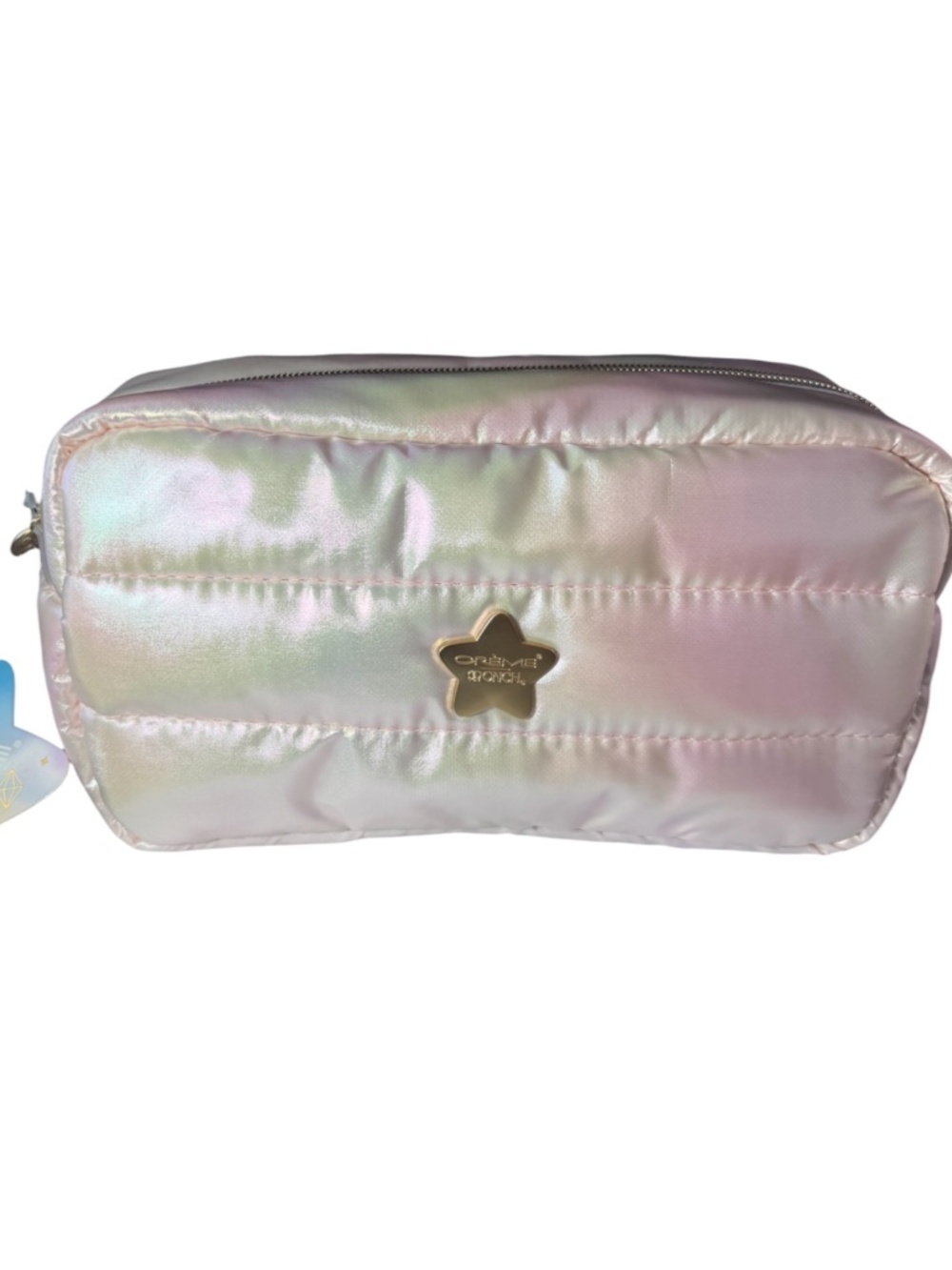 The Crème Shop ONCH Hollywood Wanderlust Pink Iridescent Travel Case